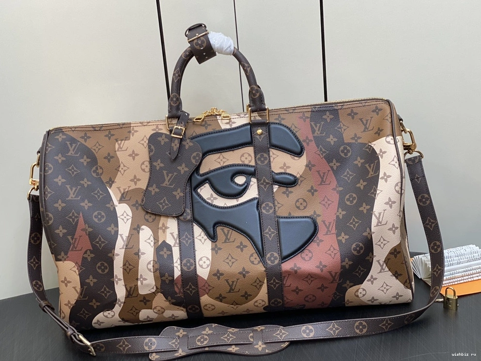 WIS KEEPALL BANDOULIÈRE LOUIS  VUITTON 45 0208